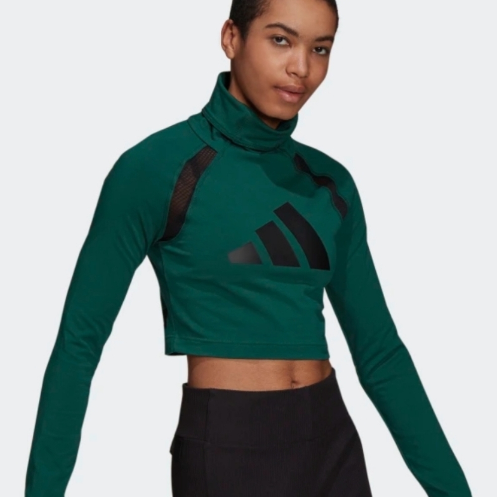 ADIDAS WIP Shirt & AeroReady Shine Tights by Zoe Saldana..SOLD AS A SET!!@